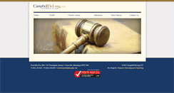 Desktop Screenshot of campbelldelongllp.com